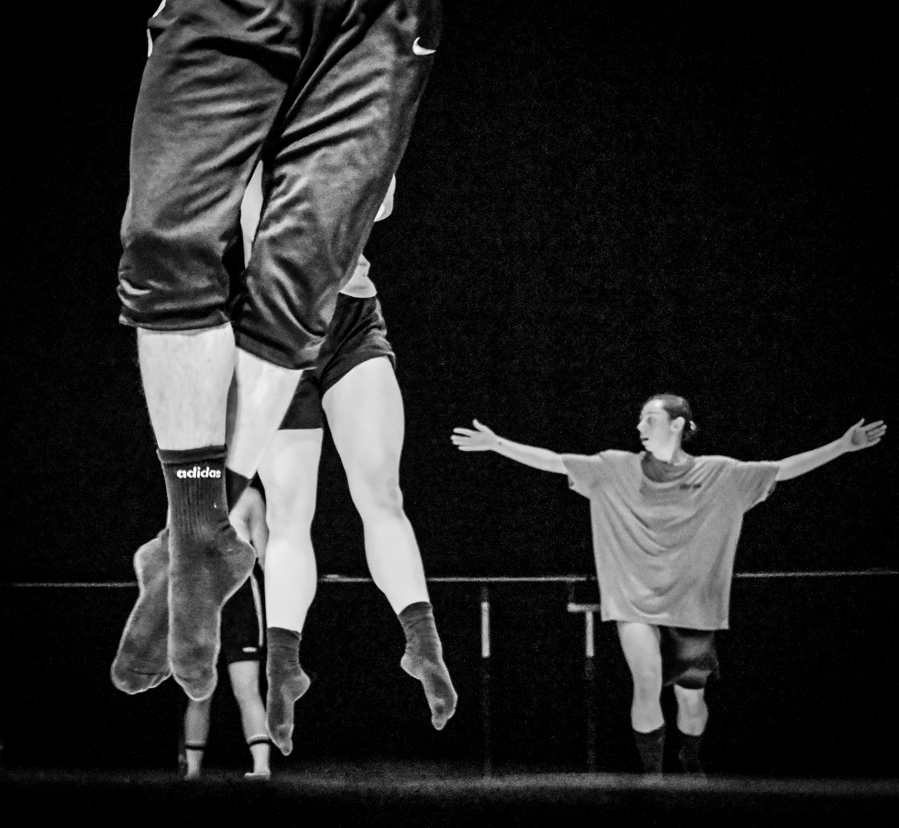 Dancer's feet by Cath Muldowney, Lawrence Batley Theatre Huddersfield 2022 