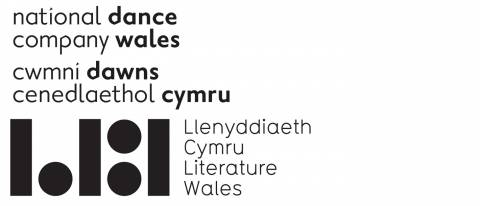 NDCWales and Literature Wales logos