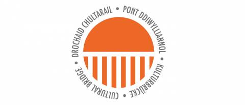 Orange Cultural Bridge Logo on white background