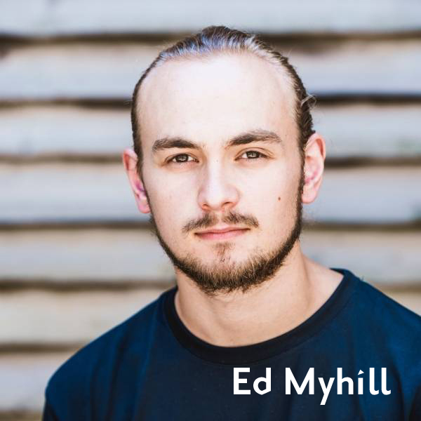 Ed Myhill in a navy t shirt