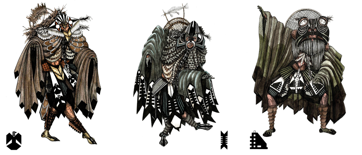 more costume sketches
